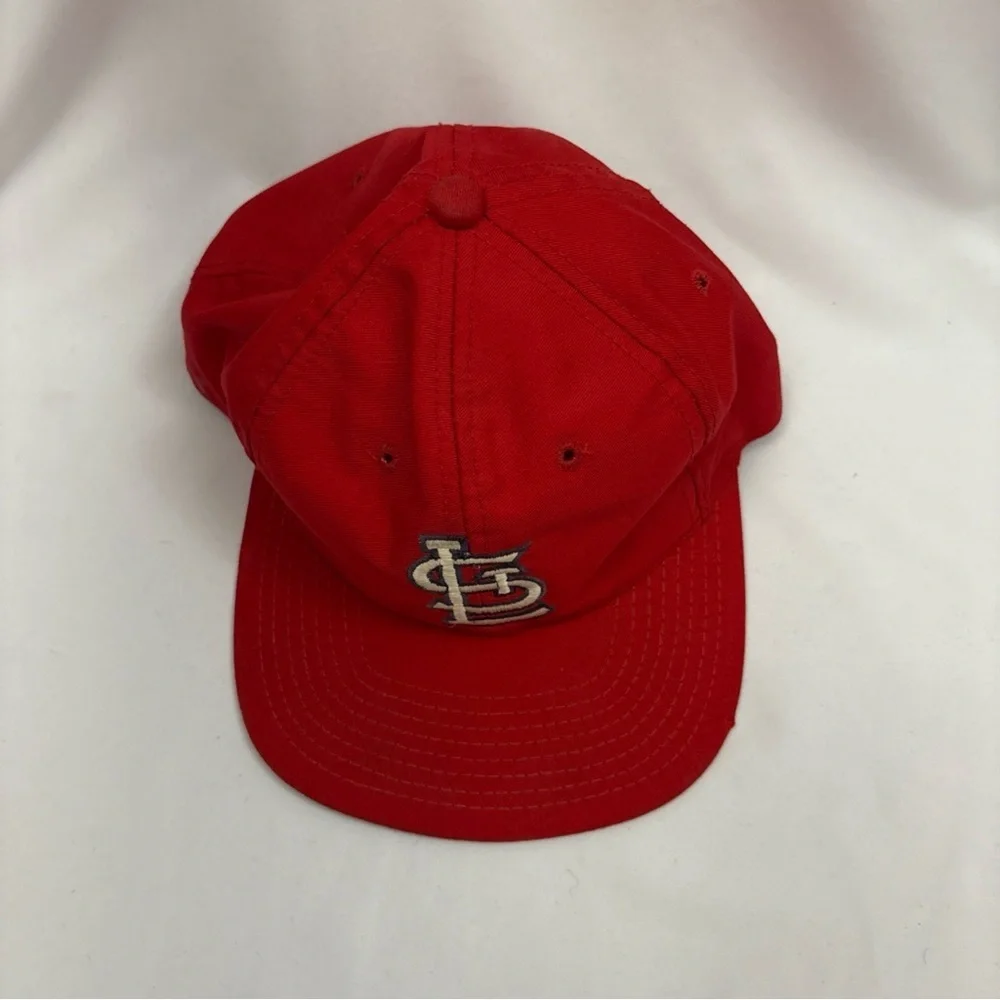 Vintage St Louis Cardinals Drew Pearson Sof’ Bill Snapback Hat Cap MLB Baseball - Picture 3 of 15